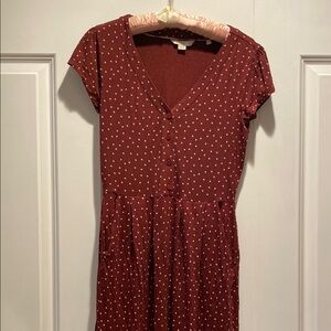 Boden Polka Dot Alberta Jersey Dress